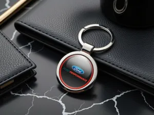 Ford Llavero Cool Anillo Acero Moderno